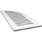 Ekena Millwork Quarter Round Top Right Surface Mount PVC Gable Vent w/ 3-1/2"W x 1"P Standard Frame, 18"W x 42"H GVPQR18X4201SN - alternate 4